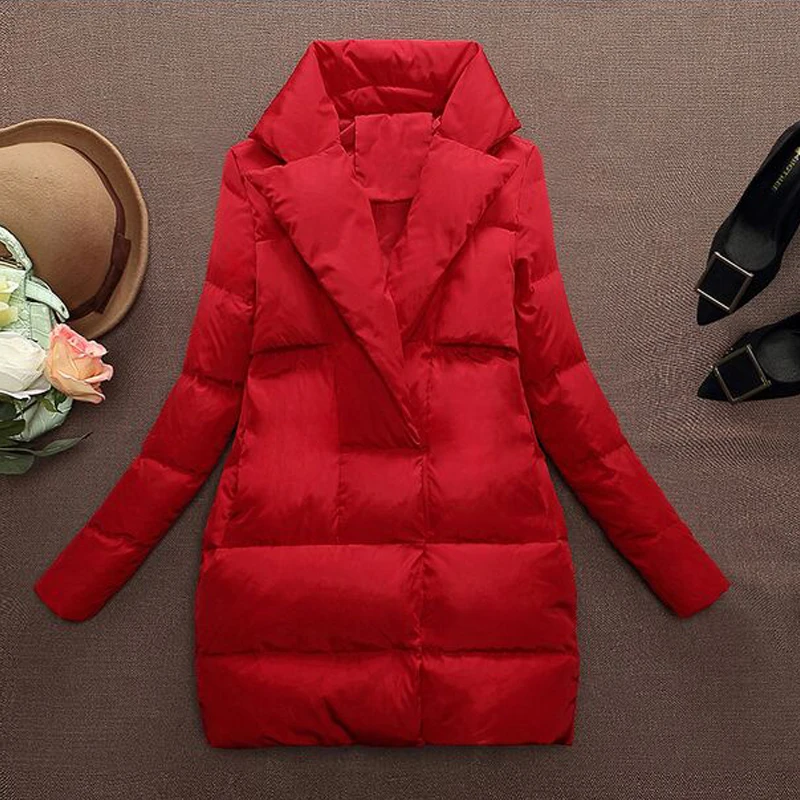 Высокое качество зимняя куртка для женщин 2018 новая мода пуховик 90% белый утиный