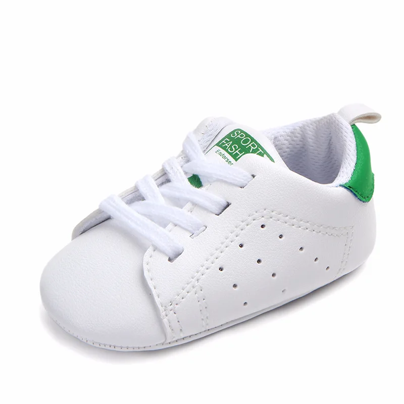 Детская обувь для новорожденных девочек и мальчиков с мягкой подошвой, детские спортивные кроссовки для детей 0-18 месяцев