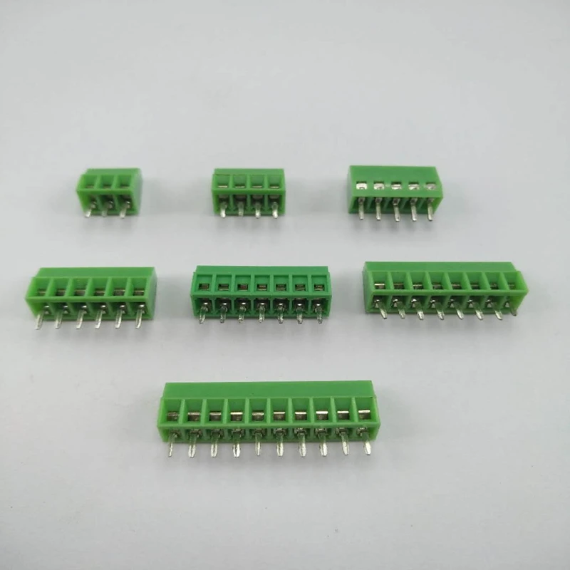 

2.54mm pitch screw type PCB terminal 2P/3P/4P/5P/6P/7PIN/8PIN/9PIN/10PIN/12PIN/14PIN/16PIN