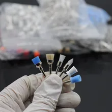 Лабораторные принадлежности зубные Ассорти полировщик кисточки колеса защелка чаша тип красочные