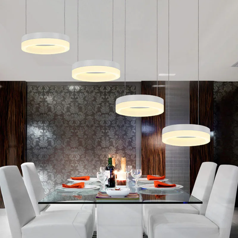 Remote Control Modern led Pendant Lights for dining room Acrylic