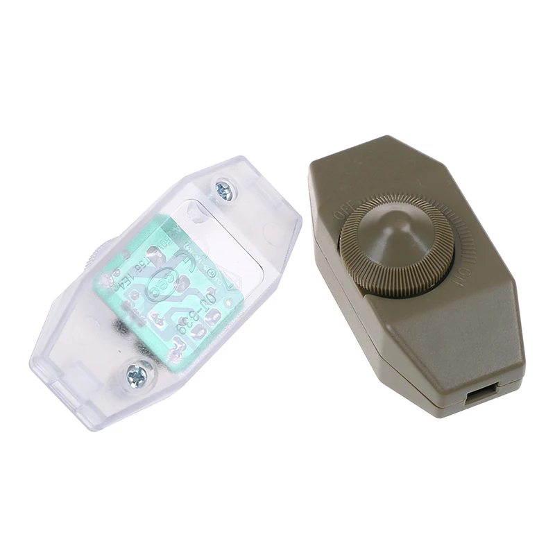 

High Quality 904 AC 220V 1A Manual Knob Floor Table Lamp In Line 15-60W Dimmer Switch