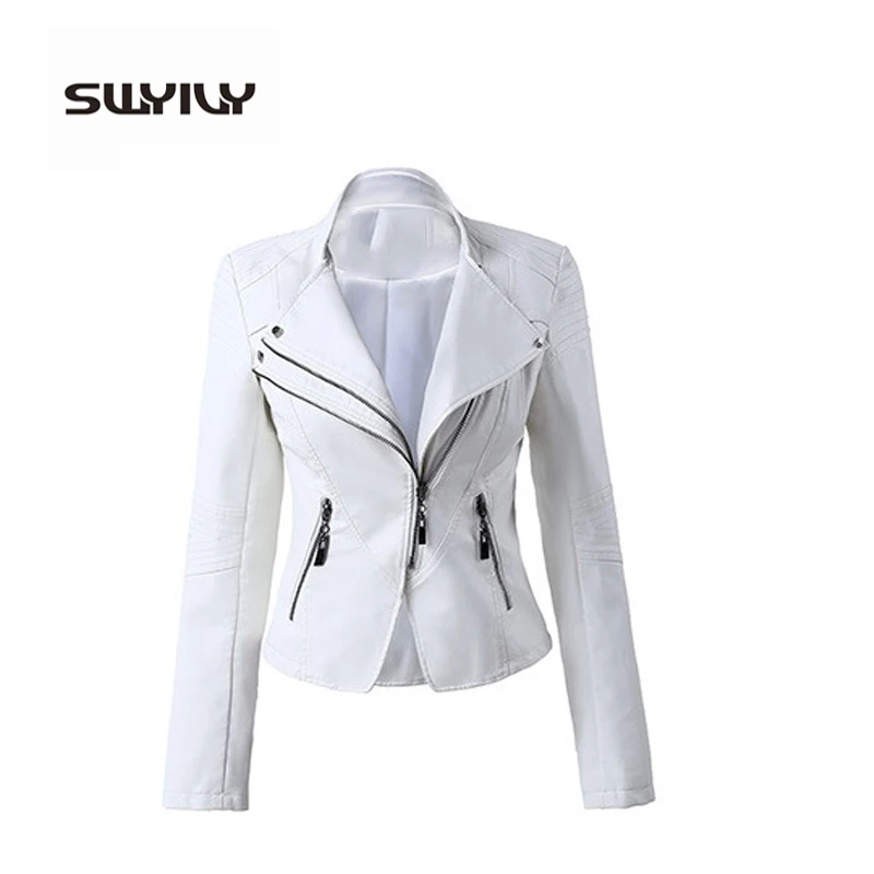 jaqueta branca couro