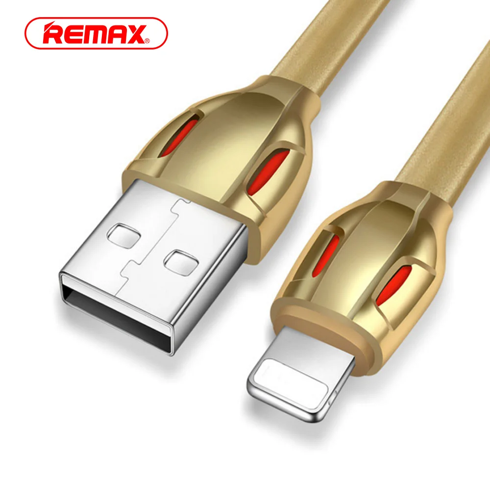 

REMAX Laser USB Data Cable For iPhone Xs max XR X 8 7 6 8s 7s 6s plus 5 5s SE iPad air 2 mini 2A Fast Charging Cable