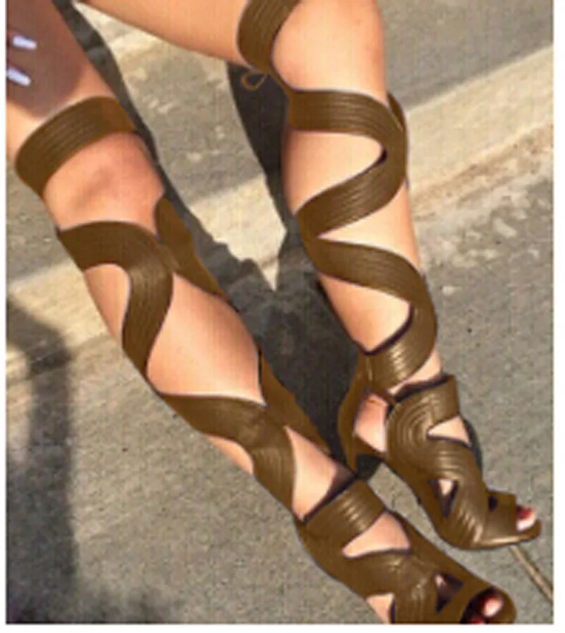 2015-Sexy-Open-Toe-Over-Knee-High-Sandals-Boots-Shoes-Woman-Gladiator-High-Heels-Celebtiry-Lace (2)