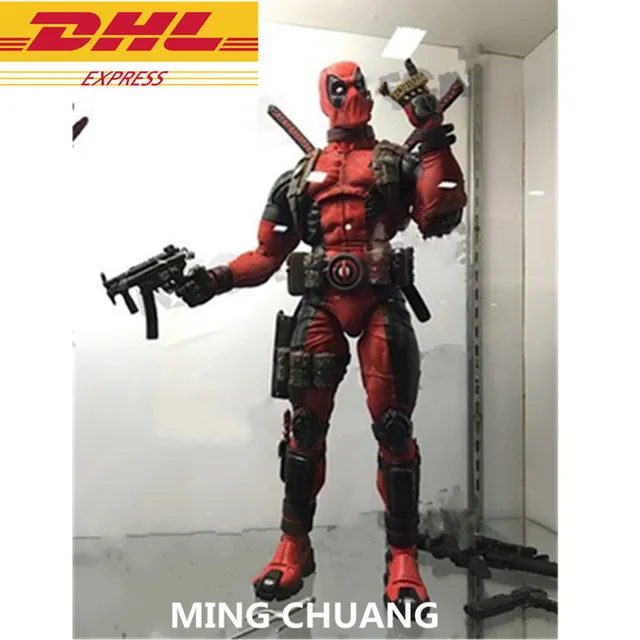 Cheap X-Men Avengers  Infinity War Deadpool Wade Winston Wilson 1:4 PVC  Action Figure Collectible Model Toy D277