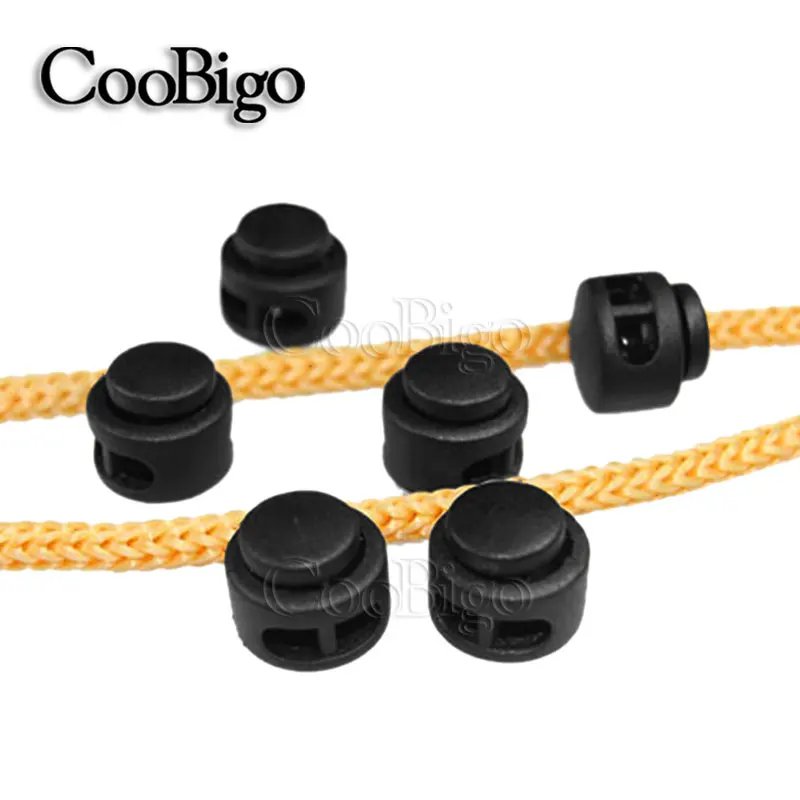 Пластиковый зажим для шнура Paracord отверстие 13 5*13 мм 2 отверстия тумблер швейных