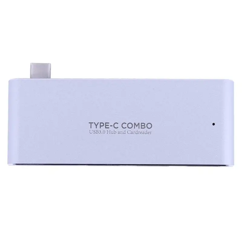 5in1 Тип-C Hub разветвитель USB 3,1 Combo SD/TF Card Reader адаптер кардридер памяти для Macbook телефон ноутбук Тетрадь Tablet PC