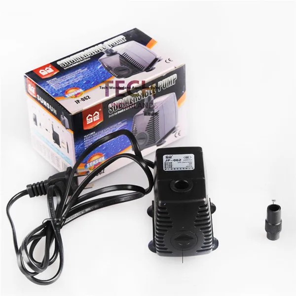 

Multi-function submersible pump for aquarium water pump ultra silent pump SUNSUN JP-062 fish tank filter head free shipping