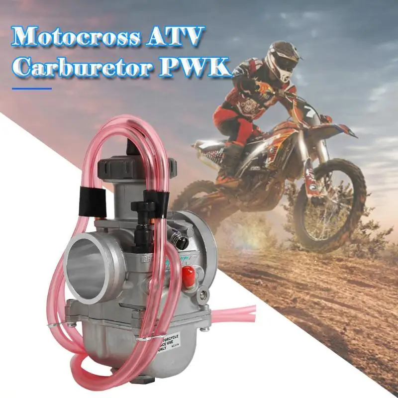 Супер производительность PWK power Jet Carb универсальный для мотоциклы мотороллеры Dirt Bike ATV 38 мм подходит на 150cc до 350cc двигатель