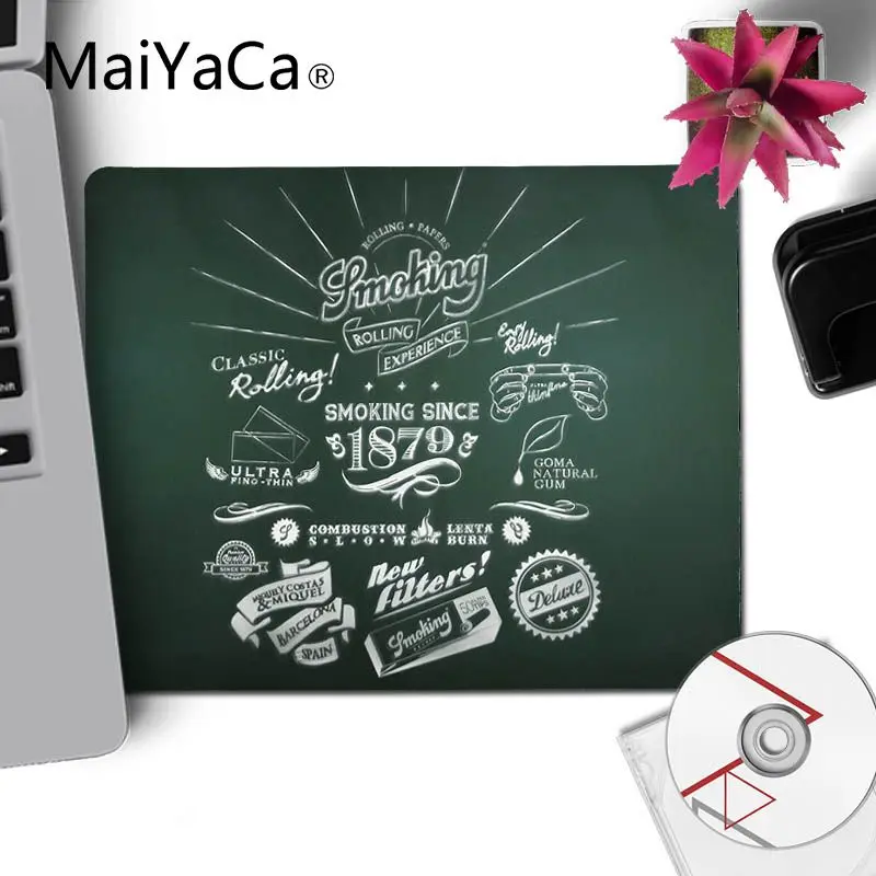 No LockEdge 20x25cm MaiYaCa chalkboard уникальная настольная панель коврик для игровой мыши Удобная мышка коврик игровая защелка для мыши - Цвет: No LockEdge 20x25cm