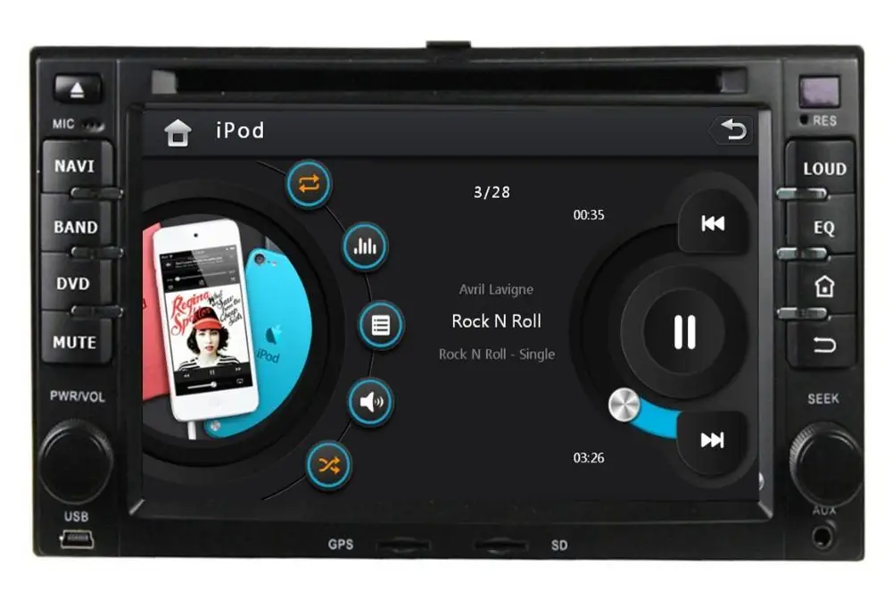 Cheap Car DVD player with GPS(opt),audio Radio stereo,car multimedia headunit for KIA Cerato 2003-2008,Sportage 2004-2010,kia rio 2008 3