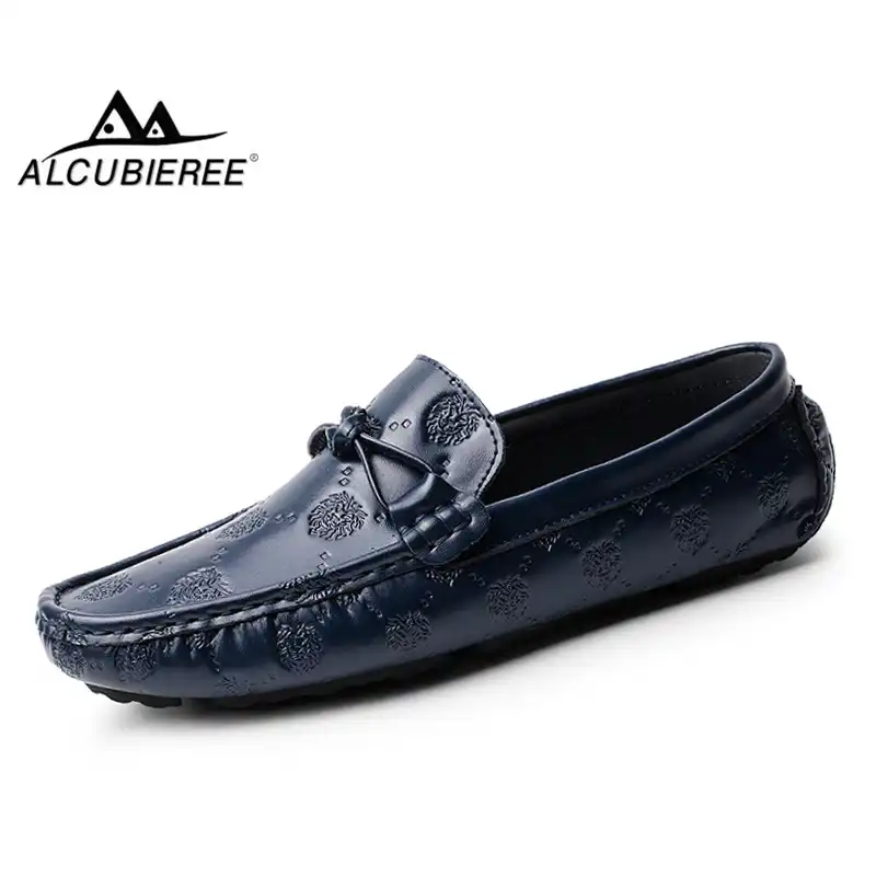 men's genuine leather loafers