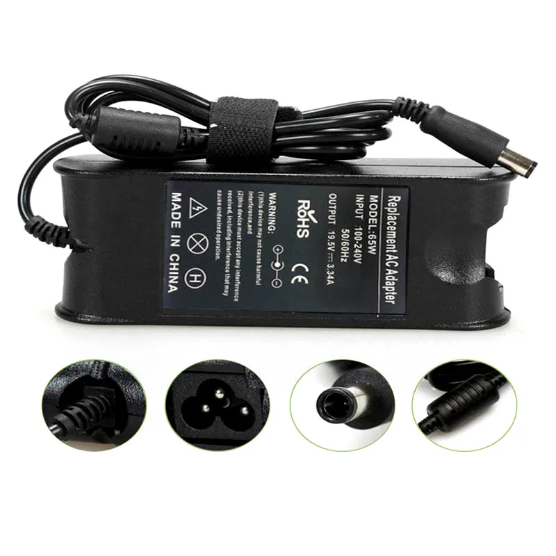 Адаптер Зарядное устройство Питание шнур для Dell Latitude E7250 E7450 E6540 E6520