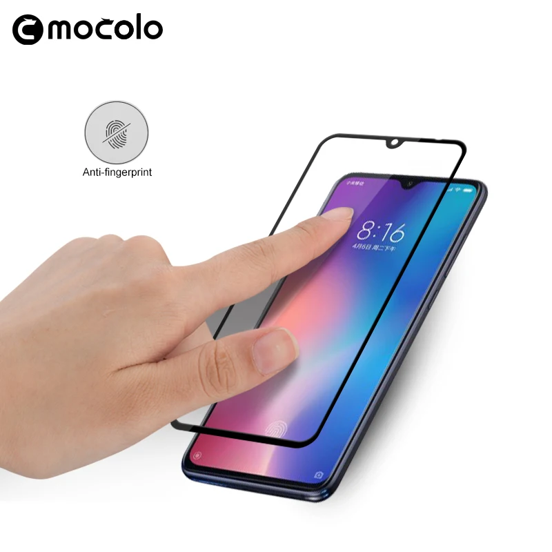 Для Xiaomi Mi 9 Защита экрана Mocolo 9H полное покрытие Полный Клей закаленное стекло для Xiaomi Mi 9 SE защита экрана