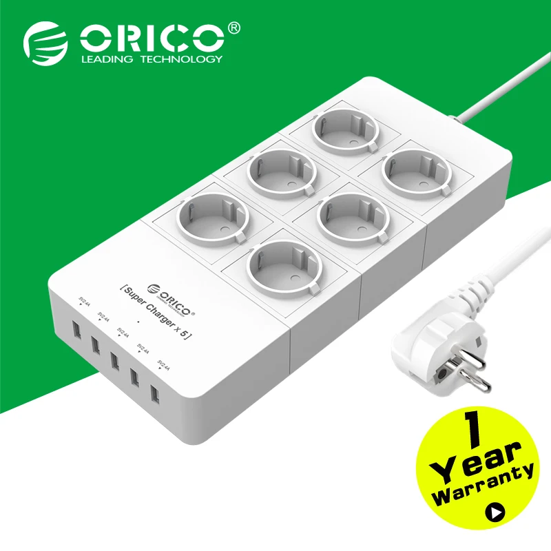 Prix pour ORICO HPC-6A5U-WH Home office UE/US/UK Plug USB Chargeur de Voyage Adaptateur avec 6 Sortie Surtension Multiprise protecteur-Blanc Prix pour ORICO HPC-6A5U-WH Home office UE/US/UK Plug USB Chargeur de Voyage Adaptateur avec 6 Sortie Surtension Multiprise protecteur-Blanc