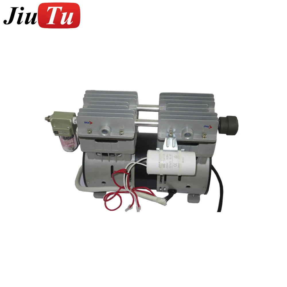 

High Technology Oilless Diaphragm Vacuum Pump 100W Medical Mute Pump With 24L/Min Flow Free Piston Ring For Phone Repair