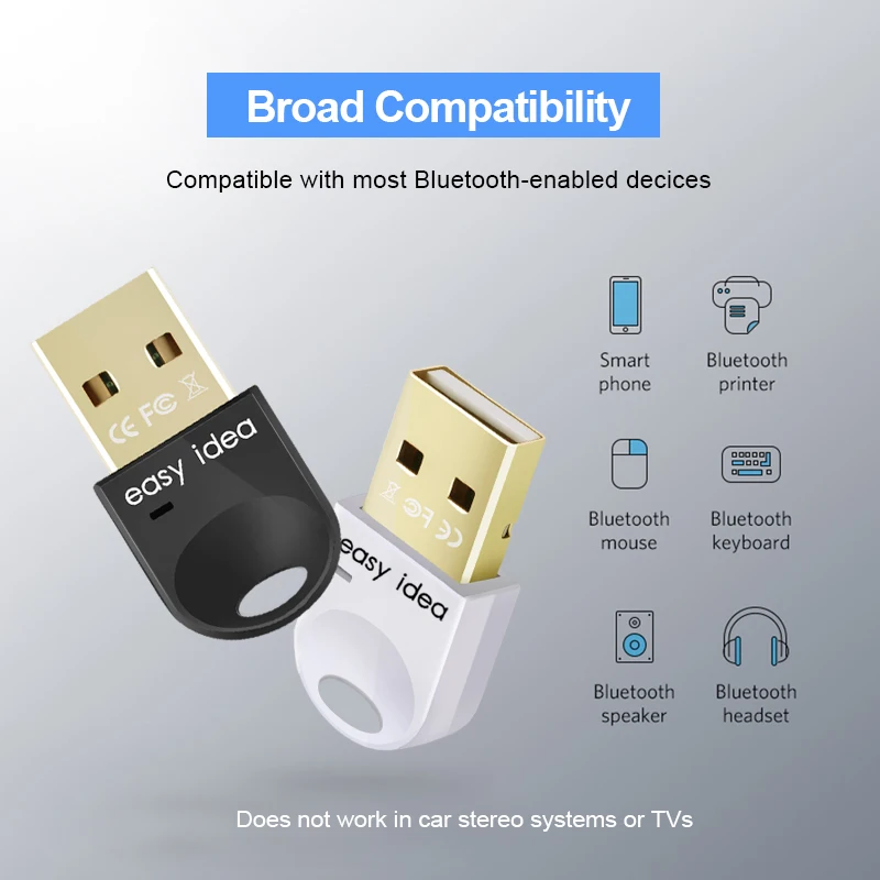Беспроводной USB Bluetooth адаптер ПК Bluetooth Dongle CSR 4,0 мини аудио приемник Высокое скорость передатчик для компьютера PC