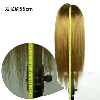 

Free Shipping!Excellent Nice Hair Styling Mannequins Head Mannequin For Hairdressers Training Head With Wig Best Value