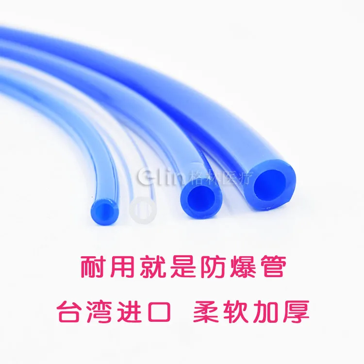 Hot sale 10M length dental chair spare parts PU tube dental air water pipe color blue (2)