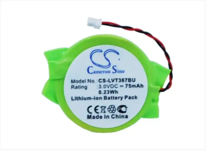 

Cameron Sino 75mAh battery for LENOVO 20327 Miix 10 MIIX 2 11 ThinkPad Tablet 2 3679-10.1 CMOS / BackUp Battery