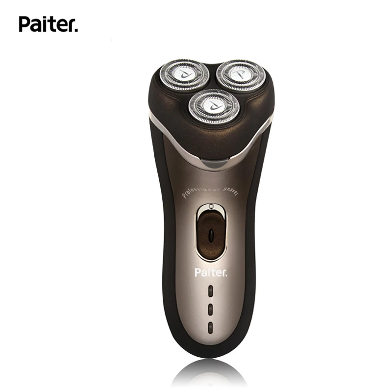 

Paiter Shaver Electric Razor Rechargeable Shaving Razors Washable Rotary Blades Electric Shaver for Men's Beard Removing
