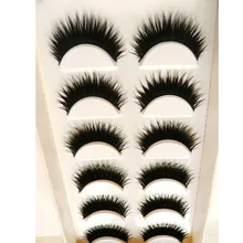 Ресницы 6 пар Накладные ресницы натуральные накладные ресницы ручной работы женские модные натуральные накладные ресницы Jan23