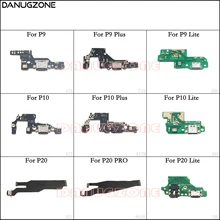 Usb порт для зарядки док-станция розетка разъем плата для зарядки гибкий кабель для huawei P10 Lite P9 Plus P20 Pro