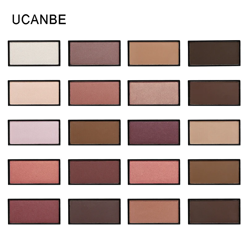 

Professional Single Eye Shadow Matte Shimmer Pigment Eyeshadow Waterproof Minerals Highlighter Nude Palette Cosmetics By UCANBE