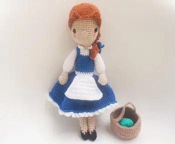 

crochet armigurumi rattle game character model number 830