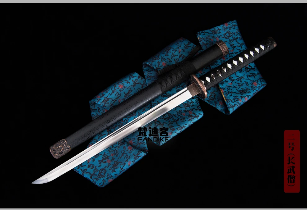 JAPANESE SAMURAI SWORD NINJA MATACH KATANA SHARP Steel Japanese Samurai Sword Real Combat Katana Super Sharp