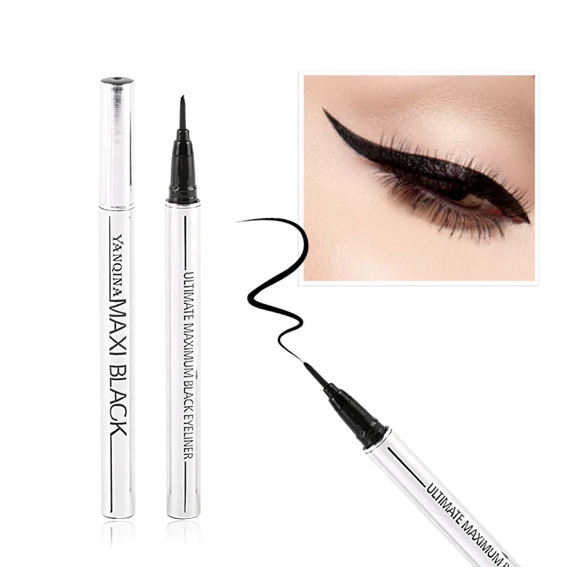 

1 PCs Pro Black Liquid Eyeliner Pencil Long-lasting Waterproof Eye Liner Pen Women Eyes Makeup Pencil Cosmetic Beauty Tools