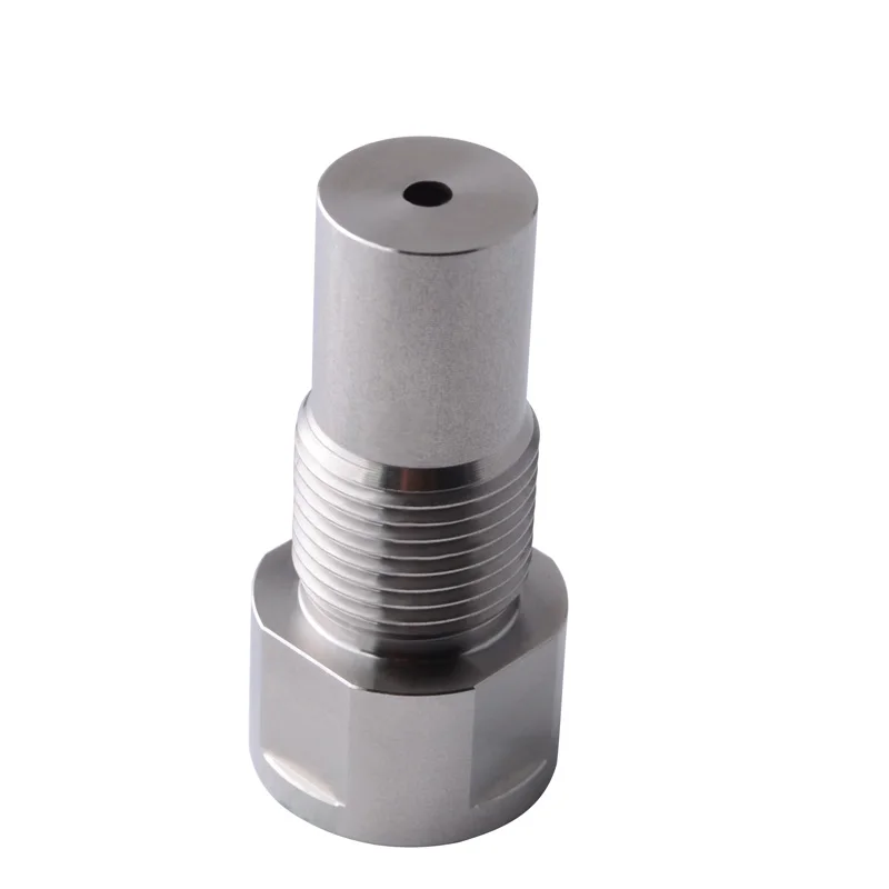 

Stainless Steel O2 Oxygen Spacer Sensor Extension Extender Adapter M18 x1.5 Restrictor Fitting With Adjustable Gas Flow Inserts