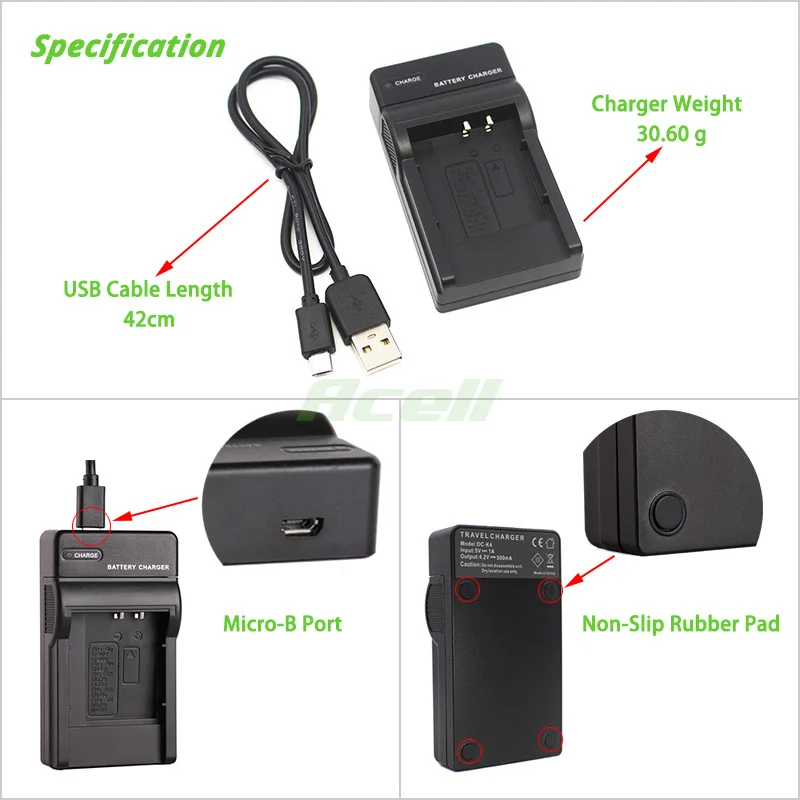 NP-45 BC-45A BC-45B BC-45C USB Charger for FUJIFILM instax SHARE SP-2 instax mini 90 FinePix XP120 J35 J38 JV255 Z35 Camera