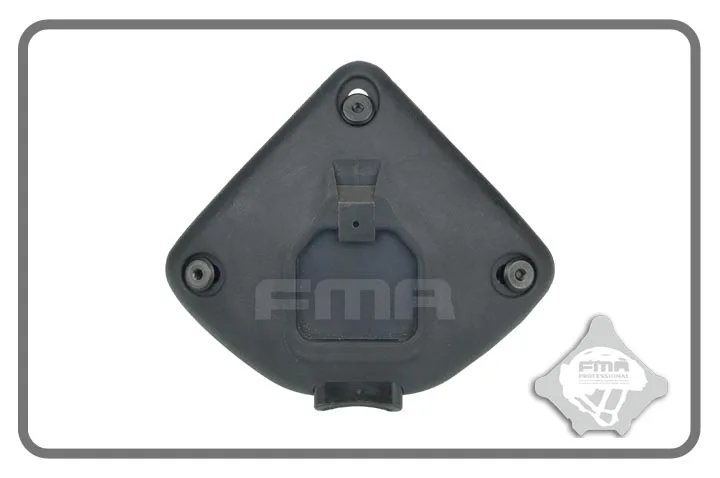 FMA тактический страйкбол шлем NVG Крепление Адаптер VAS кожух шлем Крепление пластик BK/DE/FG - Цвет: BK