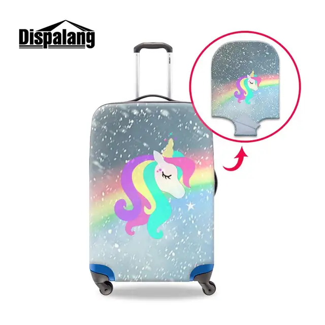 a unicorn suitcase