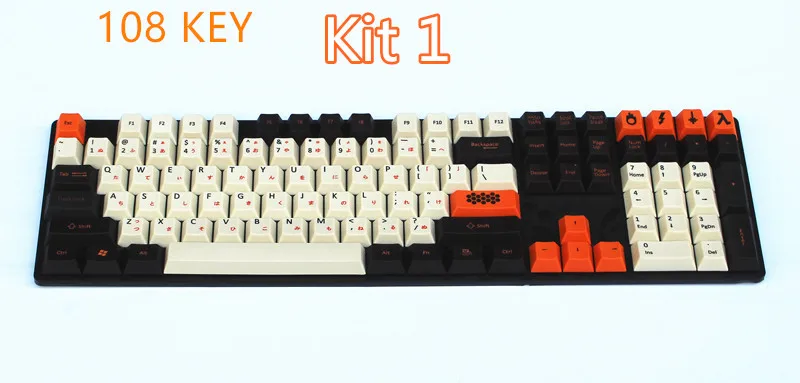 Крутой Джаз 108/125 PBT толстый Keycap сублимированный краситель Японский Русский корейский макет Cherry MX Переключатель для механической игровой клавиатуры