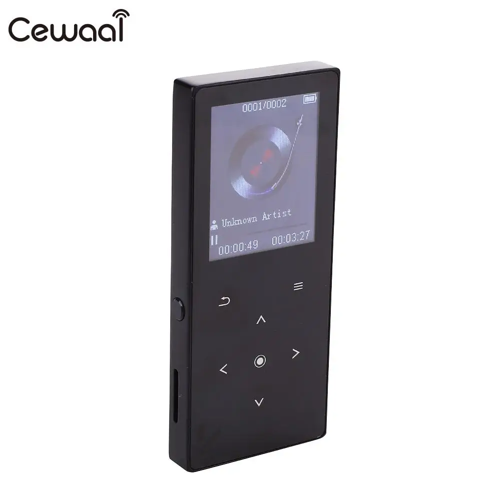 

Cewaal FM Radio HIFI Video Player Bluetooth MP4 Music Player Bluetooth MP3 Fashion Sport MP3 MP4 Lossless Recorder