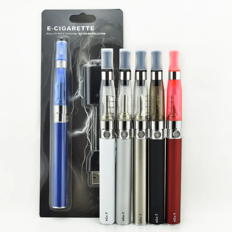 5pcs Ego ce4 electronic cigarette Starter kit USB Charger ego vaporizer kit 650mah ce4 atomizer e-cigarette vape vaper kit