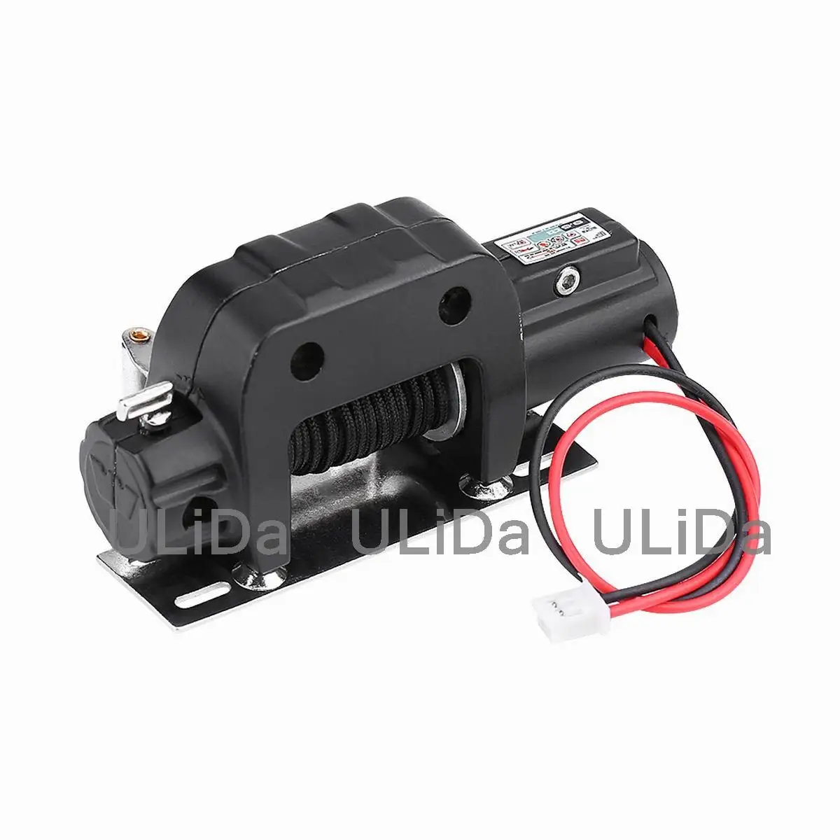 

1:10 Simulate Mini Metal Electric Winch for RC Rock Crawler TRX4 KM2 RC Car Accessories