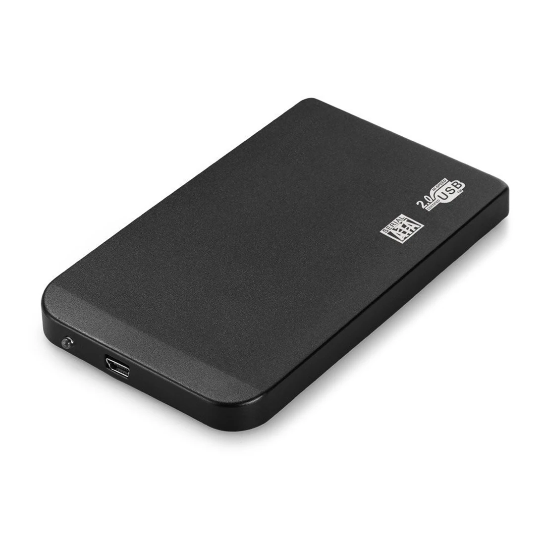 

Portable Slim HDD Case 2.5 HDD Enclosure USB 2.0 External Hard Disk Case Sata to USB Hard Disk Drives HDD Case With USB Cable