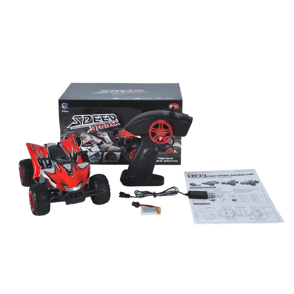 RC Car 2.4G 20KMH High Radio-Controlled Cars  Climbing Remote Control Car Off Road Machine on the Control Panel 1:22 RC Drift