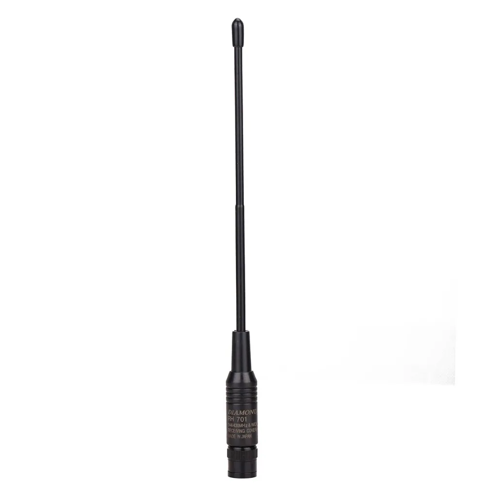 Diamond RH-701 BNC Dual Band 144/430 МГц антенна для ICOM IC-V8 IC-V82 TYT рация WOUXUN Любительское радио, Си-Би радиосвязь двухстороннее радио