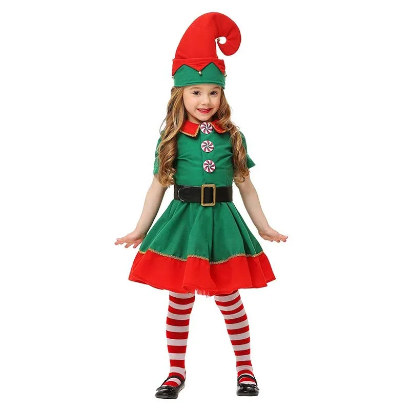 Cosplay&ware Christmas Costumes Women Men Boy Girl Elf Costume Kids Family Green Cosplay Carnival Party Purim Halloween -Cosplayware Store HTB1HTLzXinrK1Rjy1Xcq6yeDVXai.jpg
