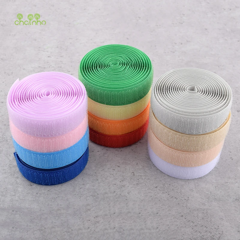 

Chainho,1Yard/Lot,Nylon Soft Magic Tape,Hook&Loop Fastener,For Garments/Wrist Harness/Computer&Earphone Winder Cable Ties,DA009