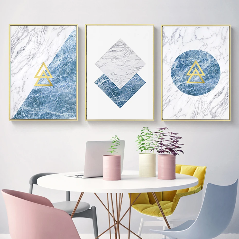 Abstrato-Geom-trico-Tri-ngulo-N-rdico-Cartazes-Imprime-Pinturas-Da-Lona-Arte-Da-Parede-Fotos (3)