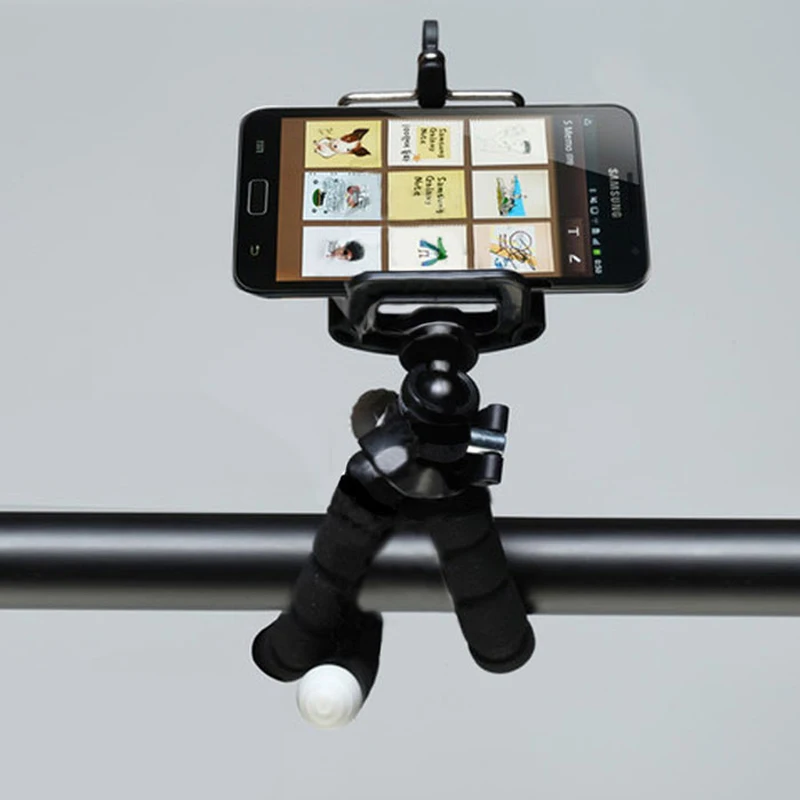 Гибкий держатель для телефона в виде осьминога подставка смартфона штатив