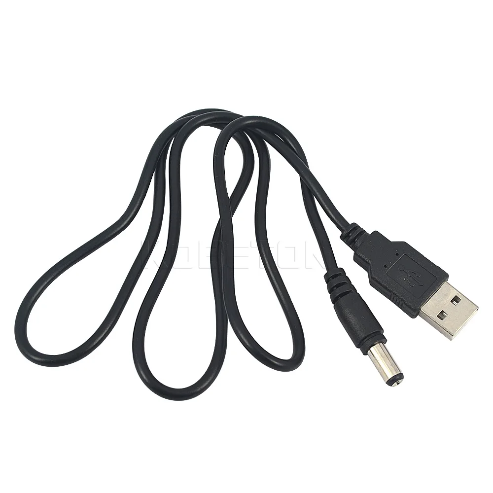 Kebidumei USB зарядный кабель USB Мощность кабель переменного тока в постоянный 5,5 мм Сделано в Китае/jack 5 V для MP3/MP4 плеер
