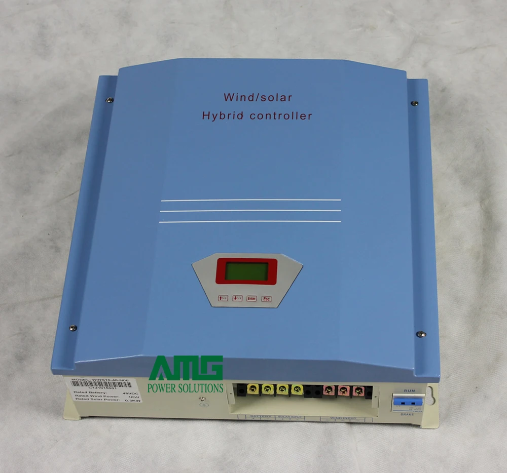 5000W/5KW 48V/96V/120V/220V/240V 풍력 태양 하이브리드 충전 컨트롤러 레귤레이터 LCD 디스플레이, 덤프 부하 포함