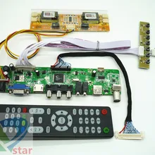 ТВ+ HDMI+ VGA+ AV+ USB+ Аудио ТВ ЖК-плата драйвера 1" HT170EX-101 LM190E03/08 LTM170E4/E6 1280*1024 ЖК-плата контроллера DIY комплекты
